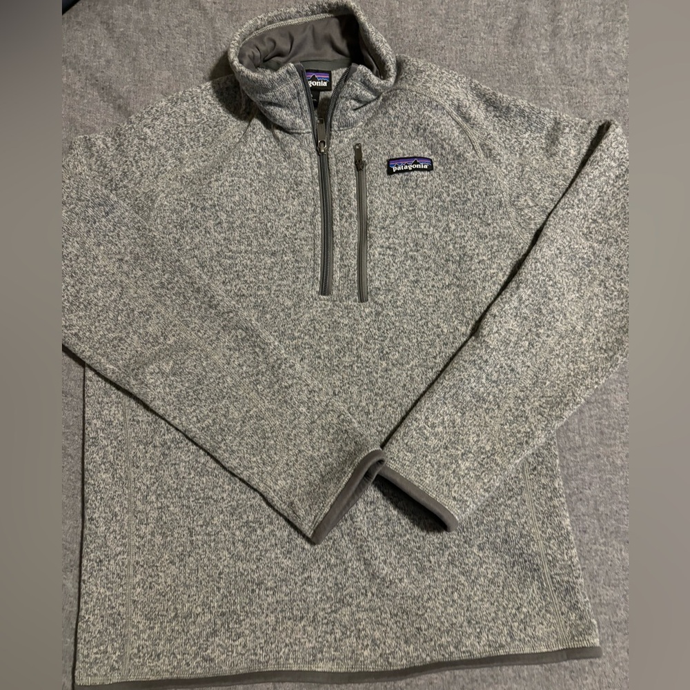 Patagonia Men’s Better‎ Sweater 1/4-Zip Fleece Size S EUC